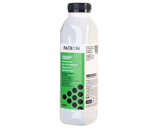 Купить Тонер HP специальный HCS-P флакон, 250 г, черный Patron (PN-HCS-P-B-250) по лучшей цене