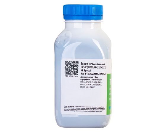 Купить Тонер HP специальный HCS-P флакон, 50 г, голубой Patron (PN-HCS-P-C-050) по лучшей цене