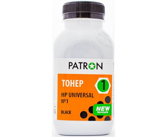 Купить Тонер HP универсальный №1 флакон, 100 г Patron (PN-HU1-100) по лучшей цене