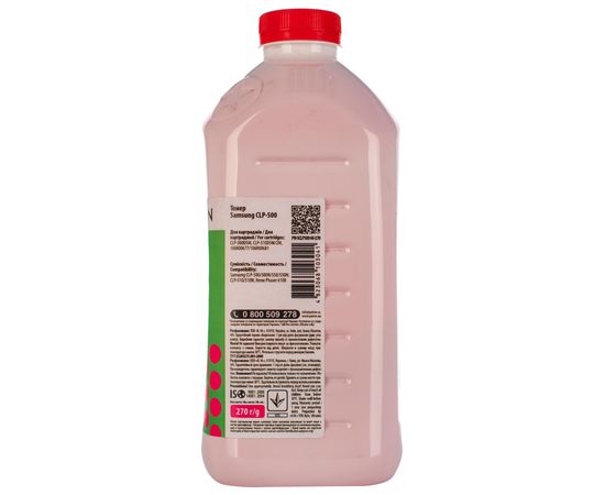 Купить Тонер Samsung CLP-500 флакон, 270 г, пурпурный Patron (PN-SCLP500-M-270) по лучшей цене