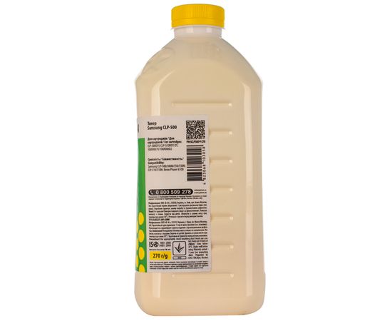 Купить Тонер Samsung CLP-500 флакон, 270 г, желтый Patron (PN-SCLP500-Y-270) по лучшей цене