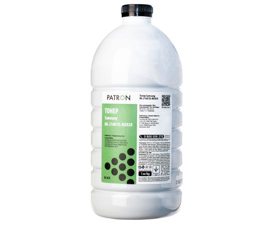Купить Тонер Samsung ML-2160/SL-M2020 флакон, 1 кг Patron (PN-SML2160-1) по лучшей цене