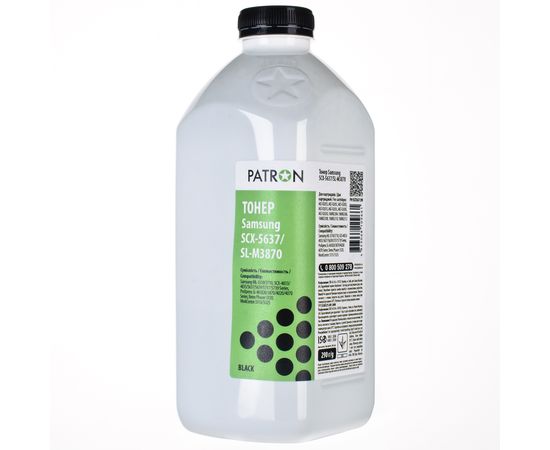 Купить Тонер Samsung SCX-5637/SL-3870 флакон, 290 г Patron (PN-SSCX5637-290) по лучшей цене