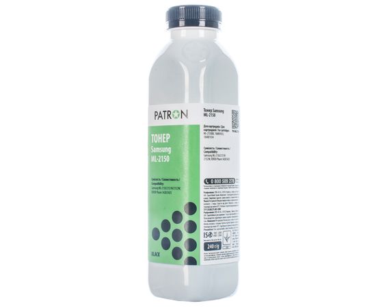 Купить Тонер Samsung ML-2150 флакон, 240 г Patron (PN-SML2150-240) по лучшей цене