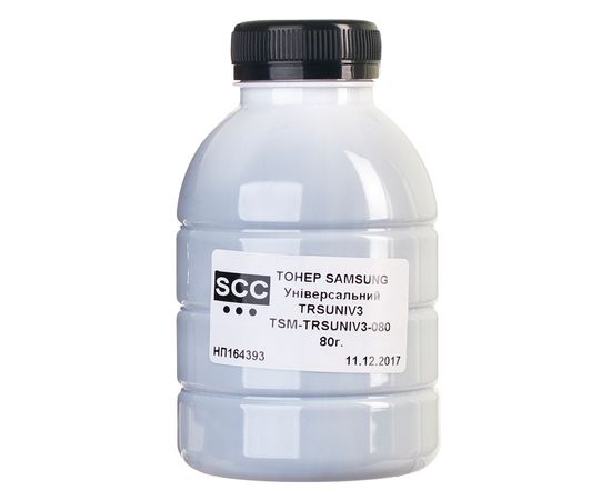 Купить Тонер Samsung универсальный TRSUNIV3 флакон, 80 г SCC (TSM-TRSUNIV3-080) по лучшей цене