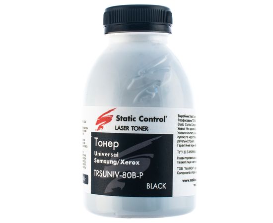 Купить Тонер Samsung универсальный TRSUNIV флакон, 80 г SCC (TRSUNIV-80B-P) по лучшей цене