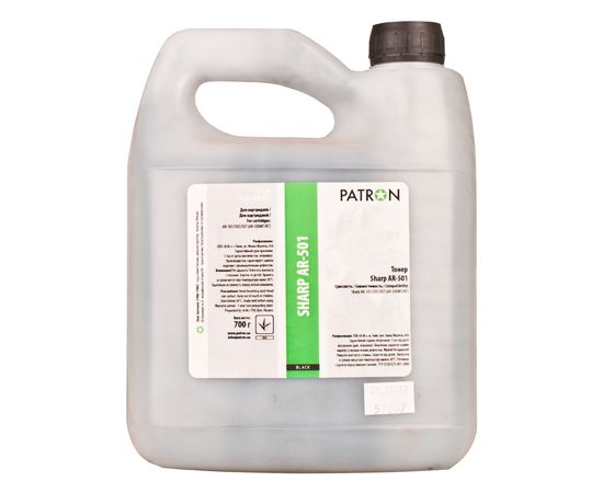 Купить Тонер Sharp AR-501 флакон, 700 г Patron (PN-SHAR501-700) по лучшей цене