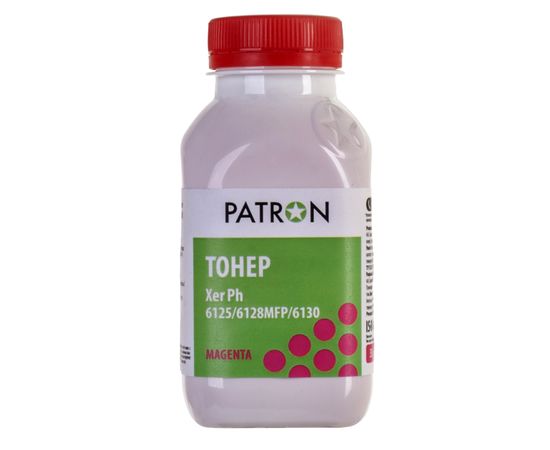 Купить Тонер XER Ph 6125/6128MFP/6130 флакон, 35 г, пурпурный Patron (PN-XP6125-M-035) по лучшей цене