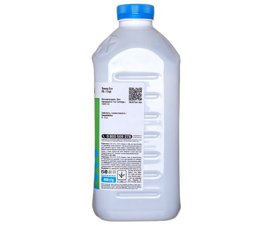 Купить Тонер XER Ph 7760 флакон, 400 г, голубой Patron (PN-XP7760-C-400) по лучшей цене