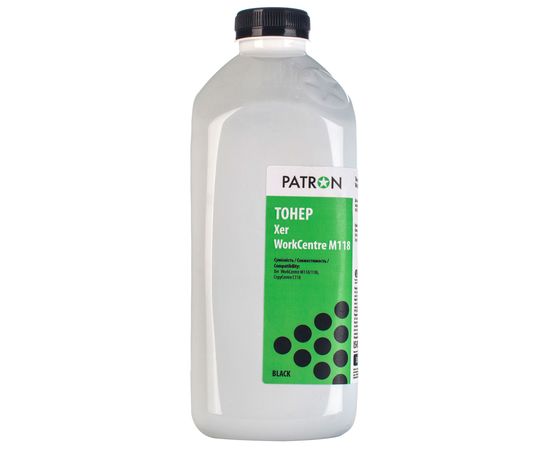Купить Тонер XER WorkCentre M118 флакон, 335 г Patron (PN-XWCM118-335) по лучшей цене