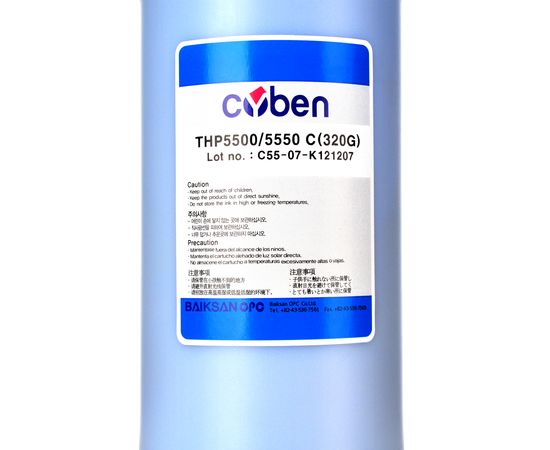 Купить Тонер HP CLJ 5500 флакон, 320г, голубой Hanp по лучшей цене