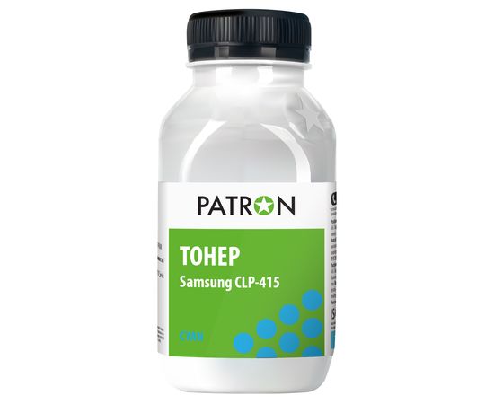 Купить Тонер Samsung CLP-415 флакон, 75 г, голубой Patron (PN-SCLP415-C-075) по лучшей цене