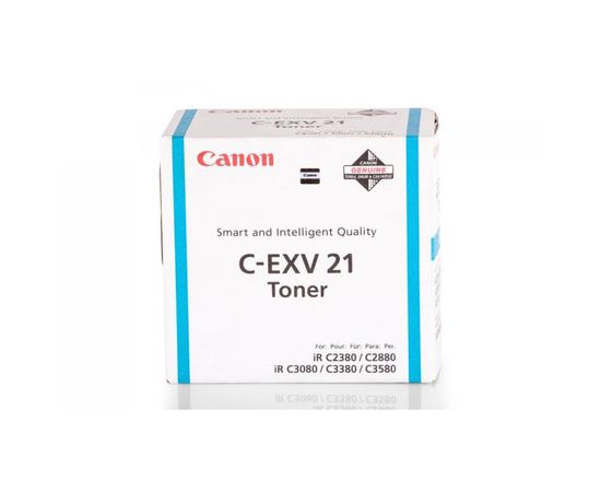 Купить Тонер-картридж C-EXV21 голубой Canon (0453B002AA) по лучшей цене