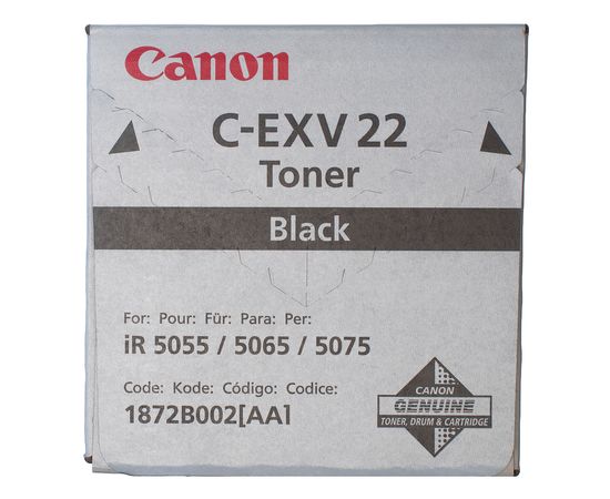 Купить Тонер-картридж C-EXV22 черный Canon (1872B002) по лучшей цене