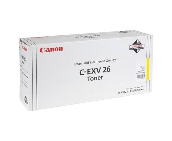 Купить Тонер-картридж C-EXV26 желтый Canon (1657B006) по лучшей цене