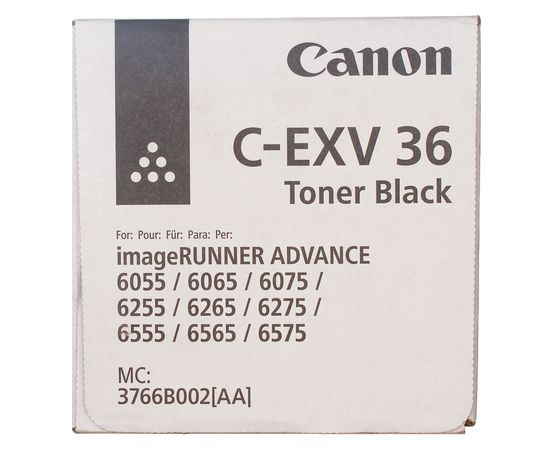 Купить Тонер-картридж C-EXV36 черный Canon (3766B002AA) по лучшей цене