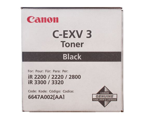 Купить Тонер-картридж C-EXV3 черный Canon (6647A002) по лучшей цене