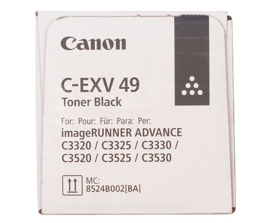 Купить Тонер-картридж C-EXV49 черный Canon (8524B002) по лучшей цене