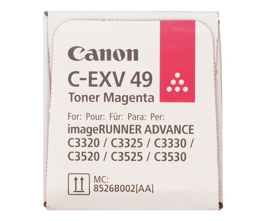 Купить Тонер-картридж C-EXV49 пурпурный Canon (8526B002) по лучшей цене