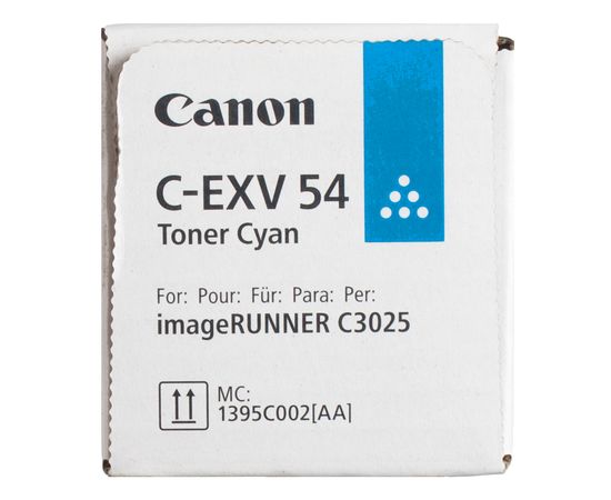 Купить Тонер-картридж C-EXV54 голубой Canon (1395C002) по лучшей цене