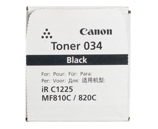 Купить Тонер-картридж 034 черный Canon (9454B001) по лучшей цене