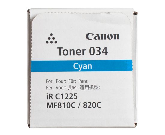 Купить Тонер-картридж 034 голубой Canon (9453B001) по лучшей цене