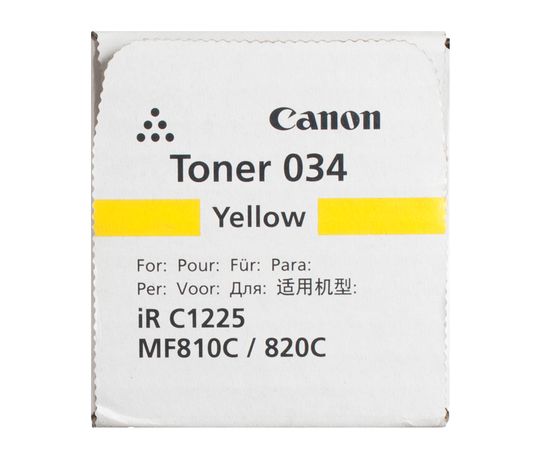 Купить Тонер-картридж 034 желтый Canon (9451B001) по лучшей цене
