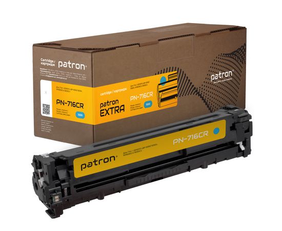 Купить Картридж совместимый Canon 716 голубой Extra Patron (PN-716CR) по лучшей цене