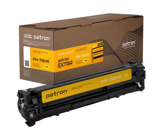 Купить Картридж совместимый Canon 716 желтый Extra Patron (PN-716YR) по лучшей цене