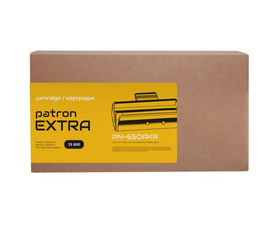 Купить Картридж совместимый HP 650A (CE270A) черный Extra Patron (PN-650AKR) по лучшей цене