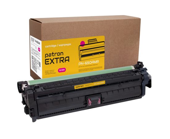 Купить Картридж совместимый HP 650A (CE273A) пурпурный Extra Patron (PN-650AMR) по лучшей цене