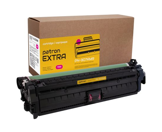 Купить Картридж совместимый HP 307A (CE743A) пурпурный Extra Patron (PN-307AMR) по лучшей цене
