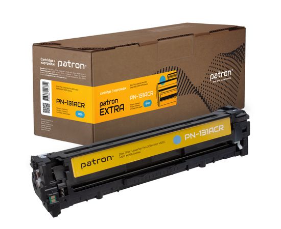 Купить Картридж совместимый HP 131A (CF211A) голубой Extra Patron (PN-131AСR) по лучшей цене