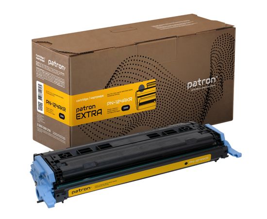 Купить Картридж совместимый HP 124A (Q6000A) черный Extra Patron (PN-124AKR) по лучшей цене