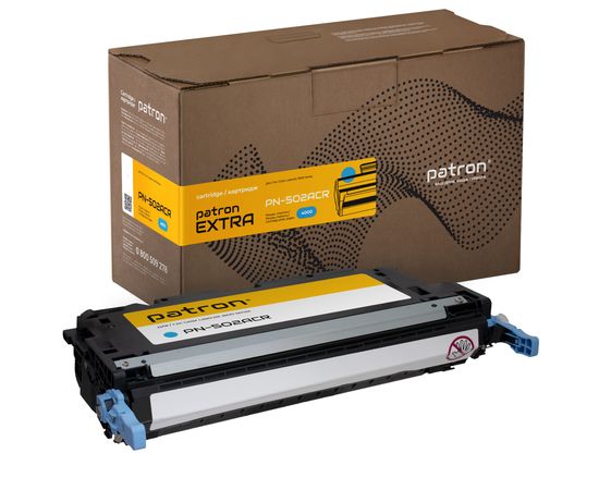 Купить Картридж совместимый HP 502A (Q6471A) голубой Extra Patron (PN-502ACR) по лучшей цене