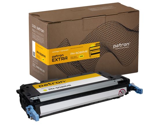 Купить Картридж совместимый HP 502A (Q6472A) желтый Extra Patron (PN-502AYR) по лучшей цене