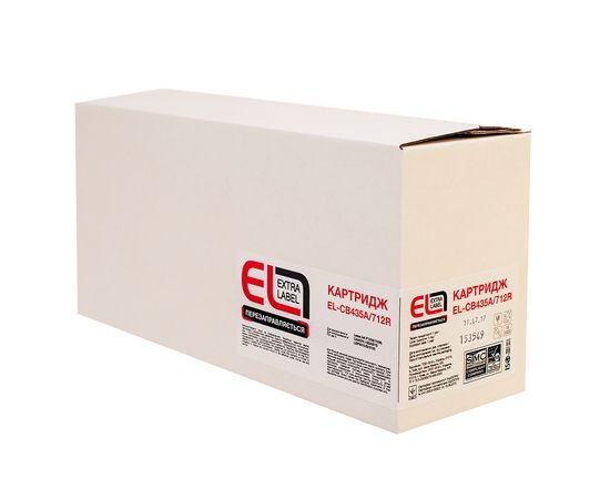 Купить Картридж совместимый HP 35A (CB435A)/Canon 712 Extra Label (EL-CB435A/712R) по лучшей цене