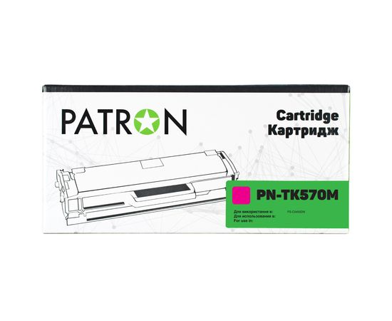 Купить Тонер-картридж совместимый Kyocera Mita TK-570M пурпурный Patron (PN-TK570M) по лучшей цене