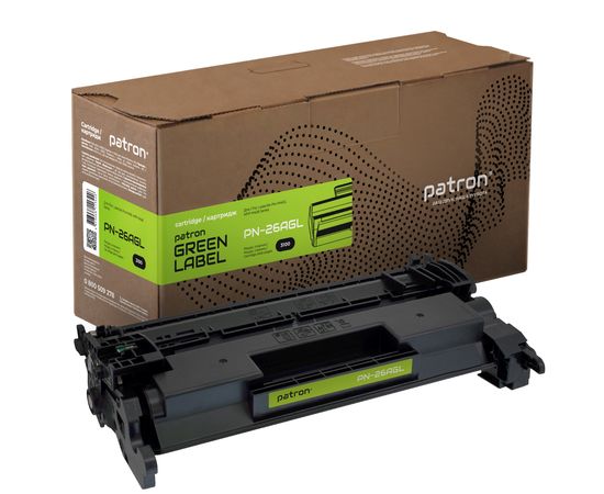 Купить Картридж совместимый HP 26A (CF226A) Green Label Patron (PN-26AGL) по лучшей цене