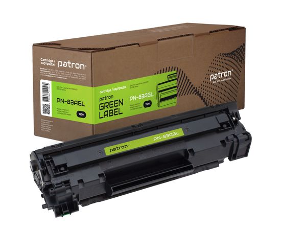 Купить Картридж совместимый HP 83A (CF283A) Green Label Patron (PN-83AGL) по лучшей цене
