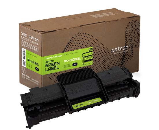 Купить Картридж совместимый Samsung MLT-D108S (ML-1640) Green Label Patron (PN-D108GL) по лучшей цене