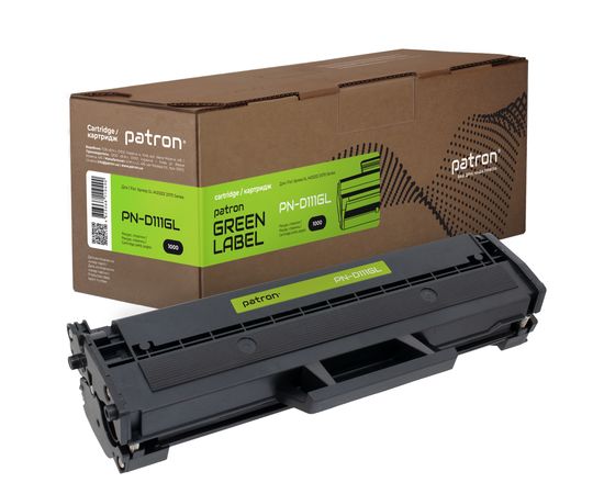 Купить Картридж совместимый Samsung MLT-D111S (SL-M2020) Green Label Patron (PN-D111GL) по лучшей цене