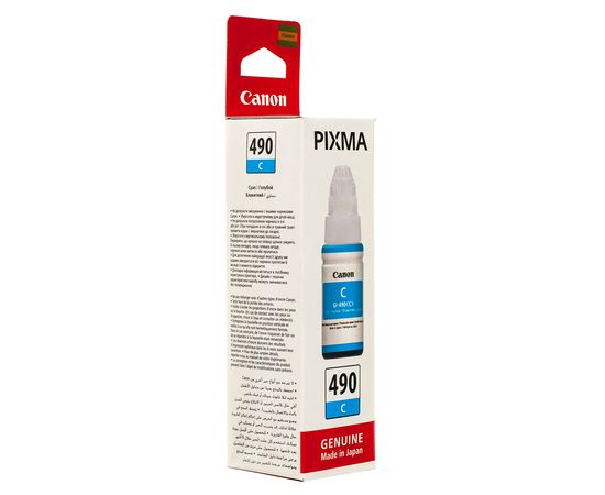 Купить Чернила Pixma GI-490 голубые, 70 мл Canon (0664C001) по лучшей цене