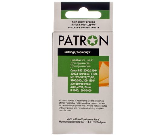 Купить Картридж совместимый Canon BCI-21/BCI-24 9.5 мл, черный Patron (PN-21/24BK) по лучшей цене