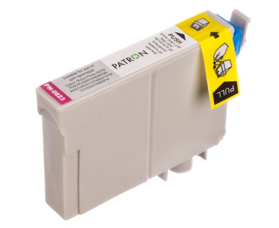 Купить Картридж совместимый Epson T0813 XL (C13T08134) 13 мл, пурпурный Patron (PN-0823) (№3) по лучшей цене