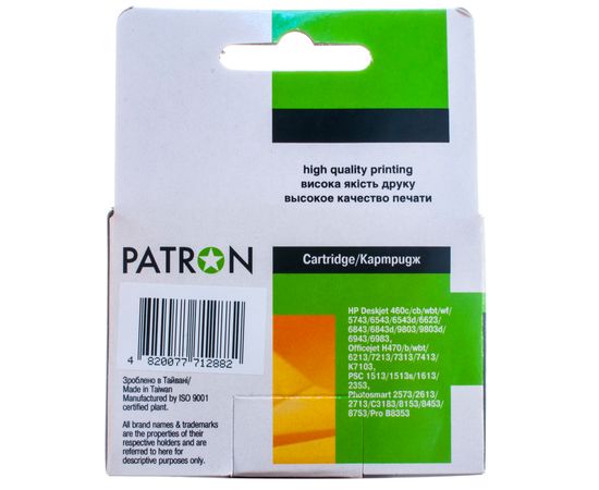 Купить Картридж совместимый HP 131 (C8765HE) 13 мл, черный Patron (PN-H131) по лучшей цене