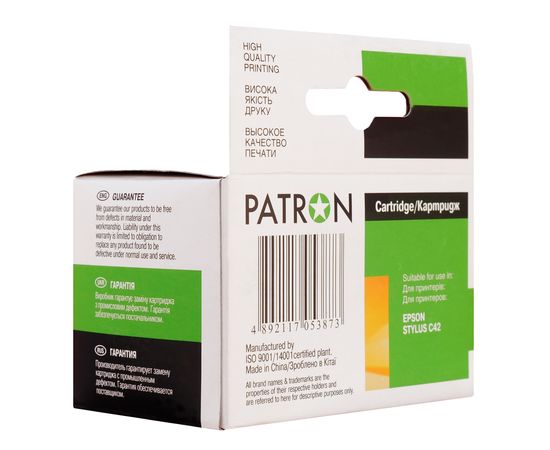 Купить Картридж совместимый Epson T037 (C13T037040) 3х8.5 мл, 3-х цветный Patron (PN-037) по лучшей цене