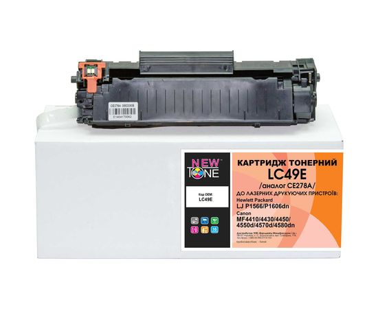 Купить Картридж тонерный NewTone для HP LJ P1566/1606/M1536, Canon 728 аналог CE278A Black (LC49E) по лучшей цене