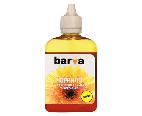 Купить Чернила Canon/HP/Lexmark универсальные №4 90 г, водорастворимые, желтые Barva (CU4-474) по лучшей цене