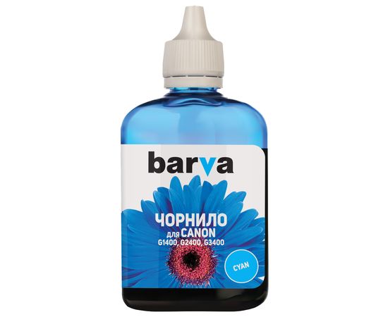 Купить Чернила Canon GI-490 C специальные 90 г, водорастворимые, голубые Barva (G490-508) по лучшей цене
